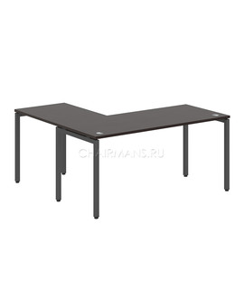 Стол угловой Skyland XTEN-S XSCT 1615 легно темный/антрацит, изображение 2