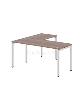 Стол угловой Skyland XTEN-S XSCT 1615 дуб сонома/алюминий, изображение 2