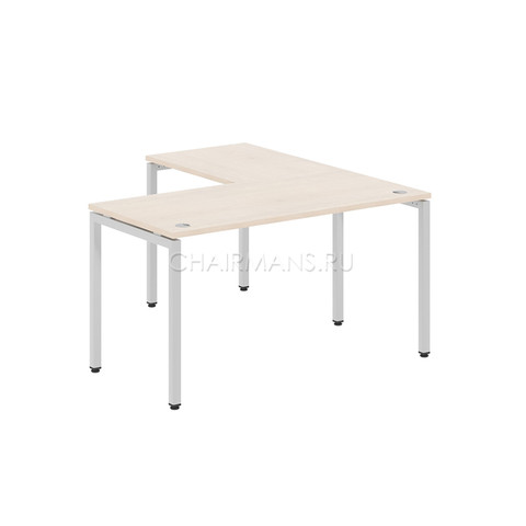 Стол угловой Skyland XTEN-S XSCT 1415 бук тиара/алюминий