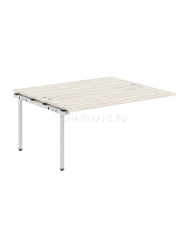 Стол промежуточный для Бенч системы Skyland XTEN-S XIWST 1614 сосна эдмонт/алюминий, изображение 1