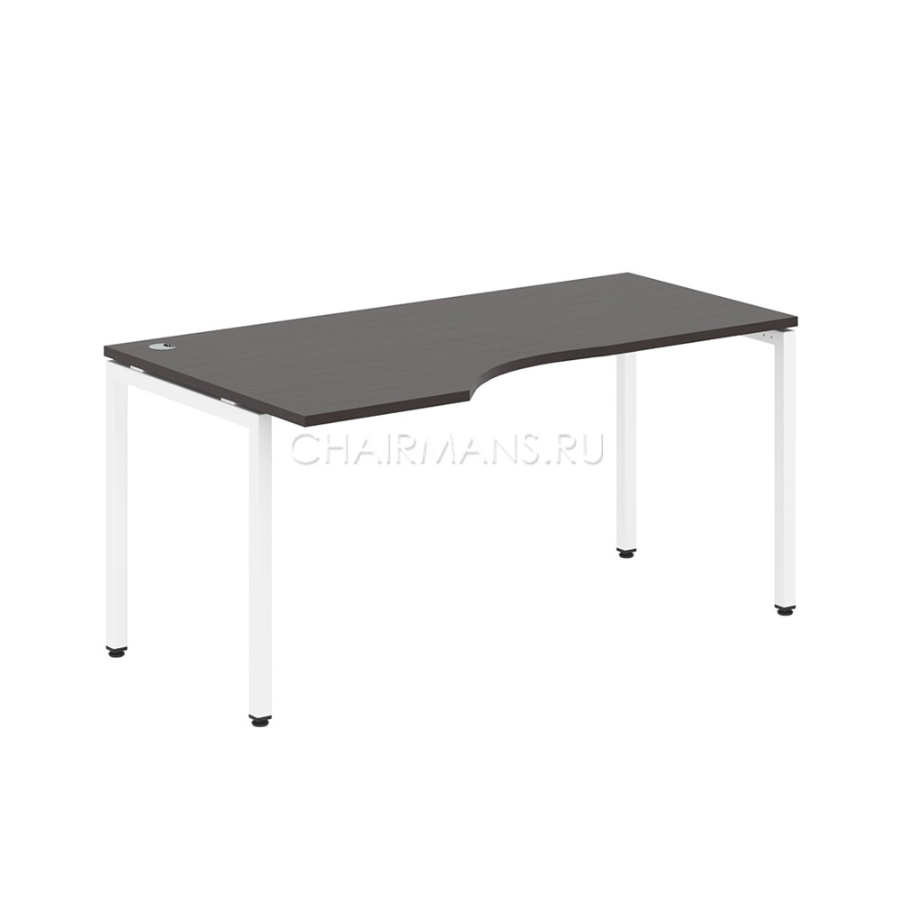 Кликните для увеличения изображения Стол письменный Skyland XTEN-S XSCET 169 (L) легно темный/белый