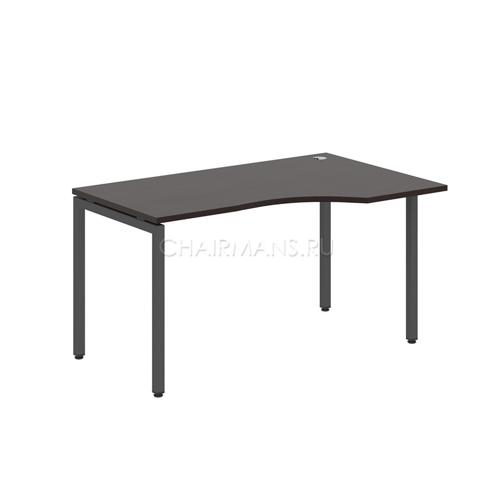 Кликните для увеличения изображения Стол письменный Skyland XTEN-S XSCET 149 (R) легно темный/антрацит
