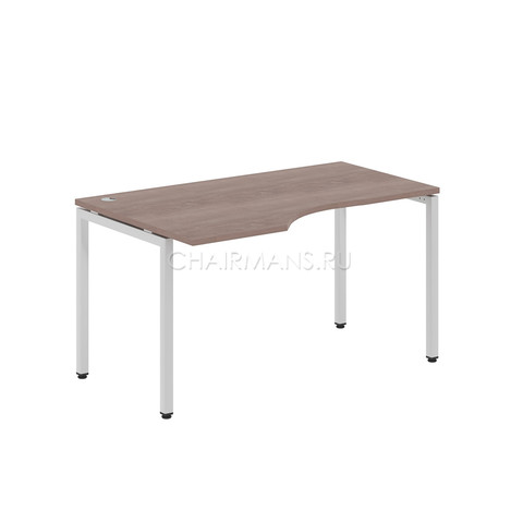 Стол письменный Skyland XTEN-S XSCET 149 (L) дуб сонома/алюминий