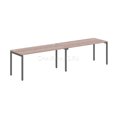 Стол двойной Skyland XTEN-S XWST 3270 дуб сонома/антрацит