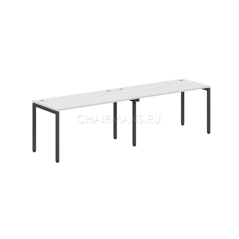 Стол двойной Skyland XTEN-S XWST 2870 белый/антрацит