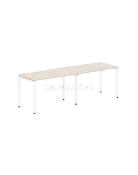 Стол двойной Skyland XTEN-S XWST 2470 бук тиара/белый, изображение 1