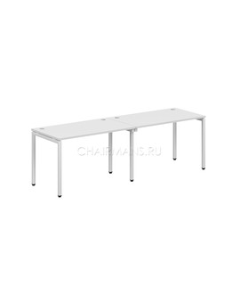 Стол двойной Skyland XTEN-S XWST 2470 белый/белый полуматовый, изображение 1