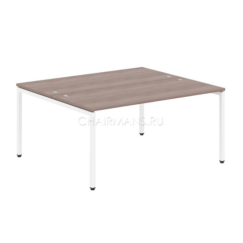 Стол двойной Skyland XTEN-S XWST 1614 дуб сонома/белый