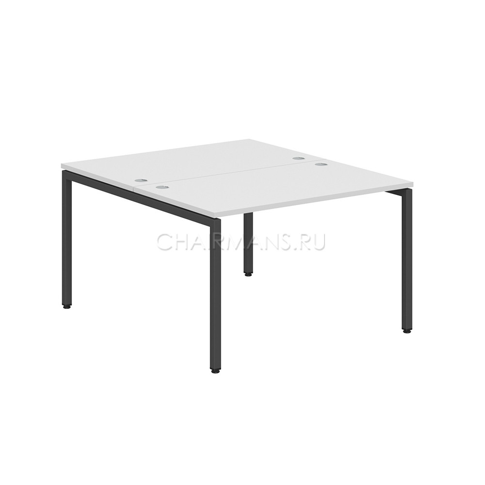 Кликните для увеличения изображения Стол двойной Skyland XTEN-S XWST 1214 белый/антрацит