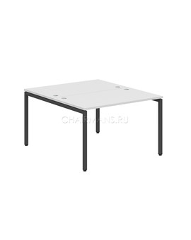 Стол двойной Skyland XTEN-S XWST 1214 белый/антрацит, изображение 1