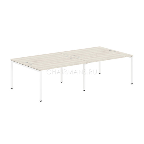 Стол 4-х местный Skyland XTEN-S XWST 2814 сосна эдмонт/белый