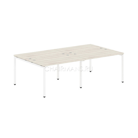 Стол 4-х местный Skyland XTEN-S XWST 2414 сосна эдмонт/белый
