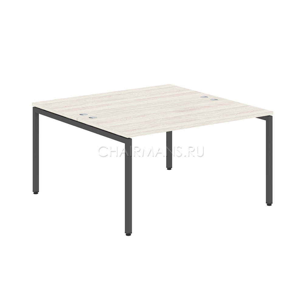 Кликните для увеличения изображения Стол 2-х местный Skyland XTEN-S XWST 1414 сосна эдмонт/антрацит
