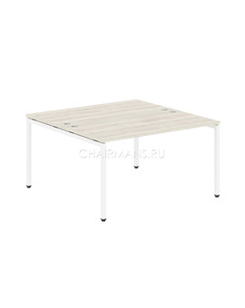 Стол 2-х местный Skyland XTEN-S XWST 1414 сосна эдмонт/белый, изображение 1