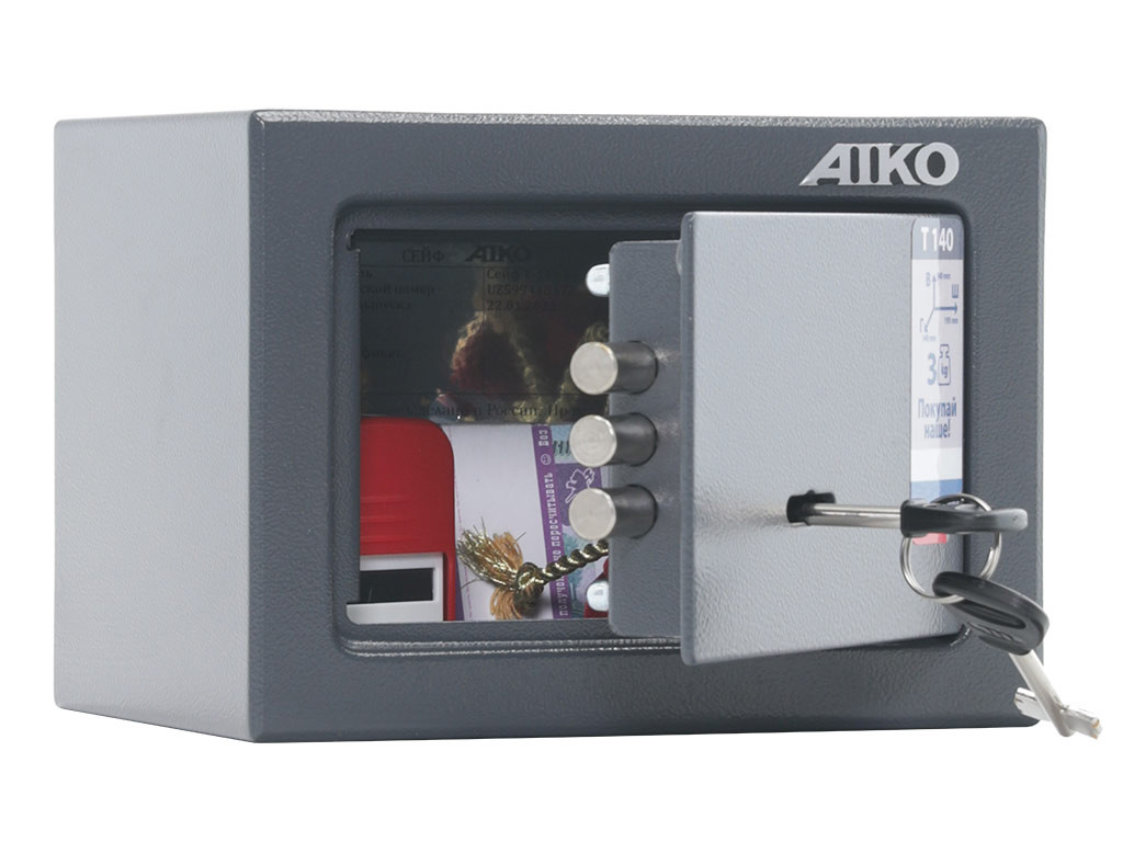 Кликните для увеличения изображения Мебельный сейф AIKO Т-140 KL