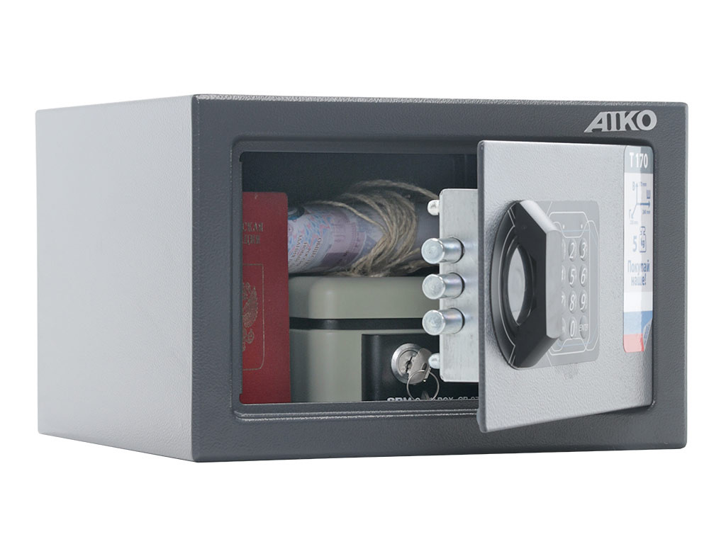Кликните для увеличения изображения Мебельный сейф AIKO Т-170 EL