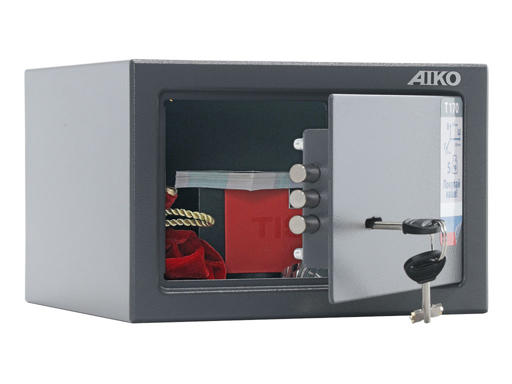 Кликните для увеличения изображения Мебельный сейф AIKO T-170 KL