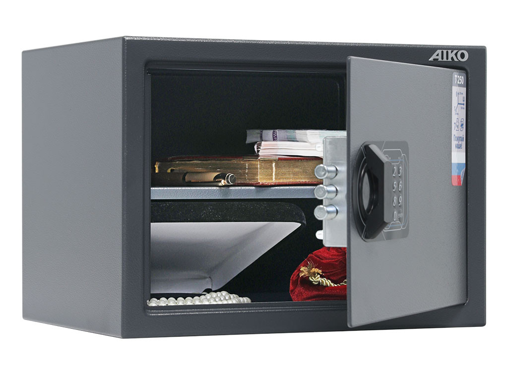 Кликните для увеличения изображения Мебельный сейф AIKO T-250 EL