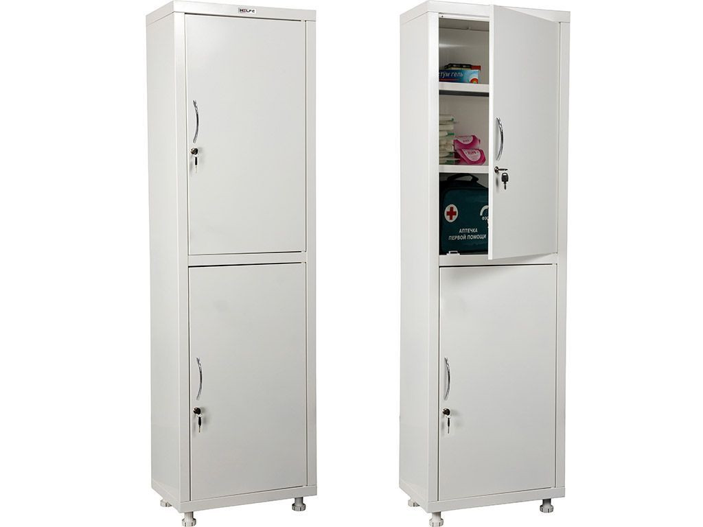 Кликните для увеличения изображения Медицинский шкаф HILFE МД 1 1650/SS