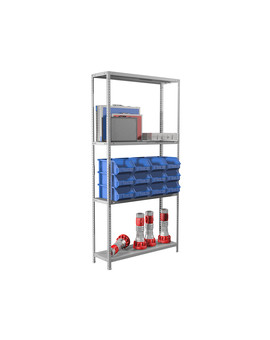 Стеллаж MS Standart 185KD/70x30/4, изображение 2