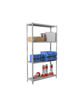 Стеллаж MS Standart 200KD/100x40/4, изображение 9