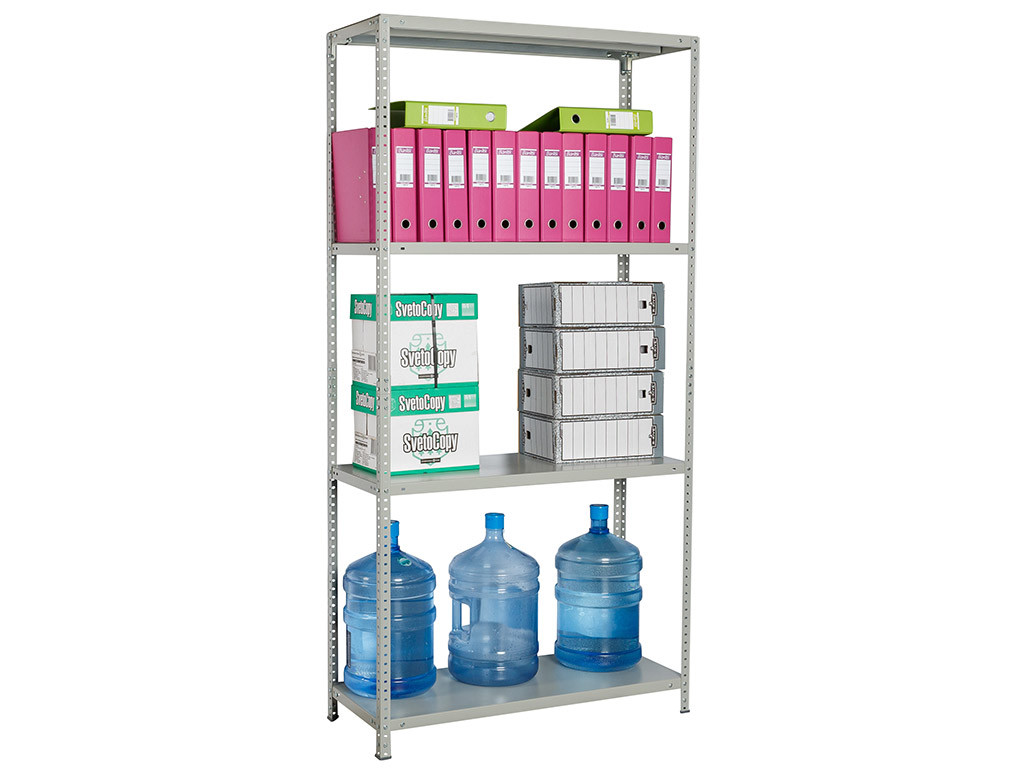 Кликните для увеличения изображения Стеллаж MS Standart 200KD/100x50/4