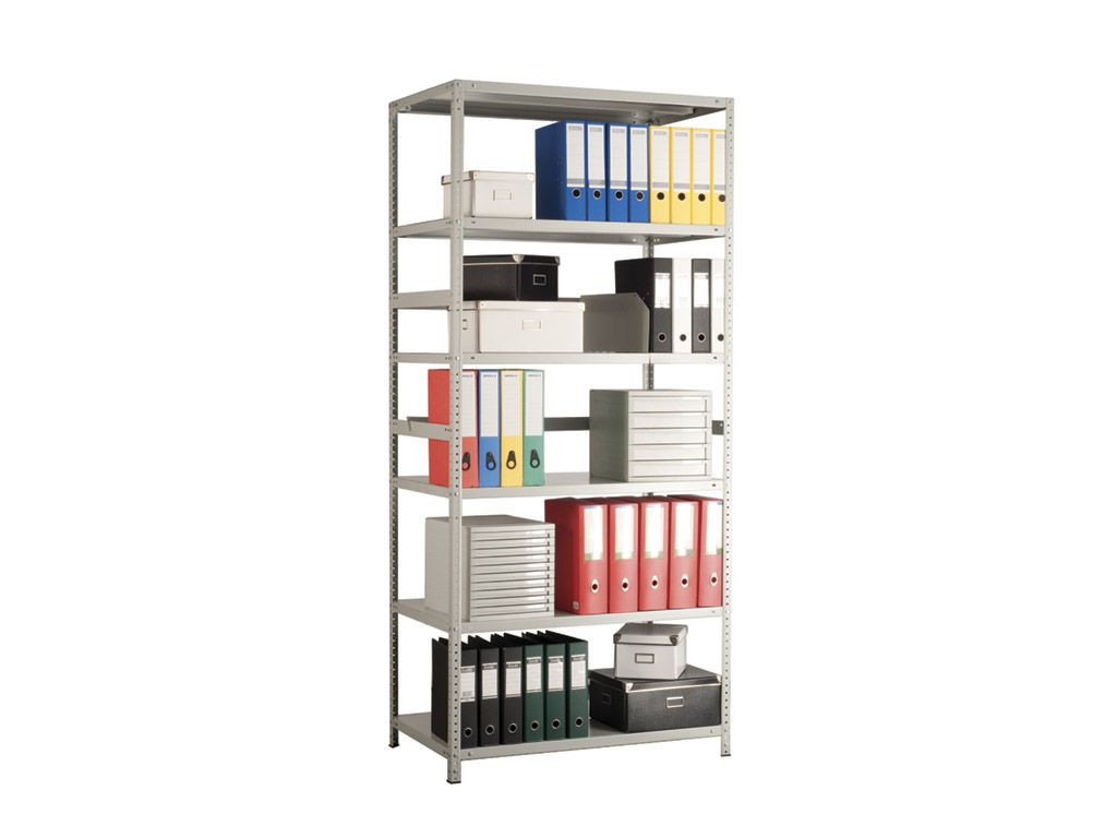 Кликните для увеличения изображения Стеллаж металлический MS Standart 200/100x30/6
