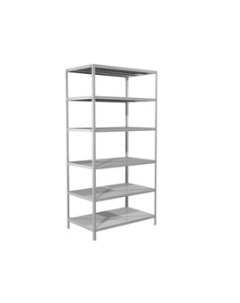 Стеллаж металлический MS Standart 200/100x60/6, изображение 2