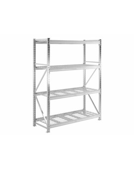 Стеллаж MS Pro 250/150x60/4 b с сетчатыми полками, изображение 2